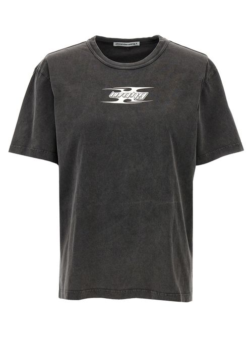 Logo-Embossed Cotton T-Shirt — Gray