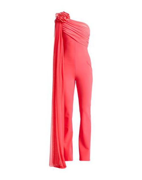 Woman Jumpsuit Coral Size 2 Polyamide, Elastane
