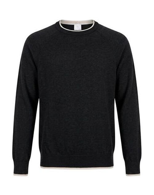 Platinum Man Sweater Charcoal Size L Wool