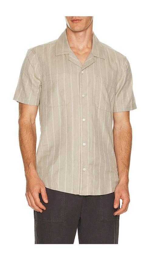 PAIGE Jacobson Shirt in Grey. XXL/2X. Also in L, M, S, XL/1X