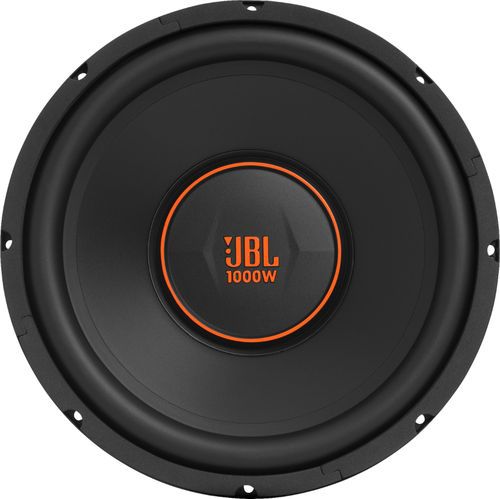 "GX Series 12"" Single-Voice-Coil 4-Ohm Subwoofer - Black"