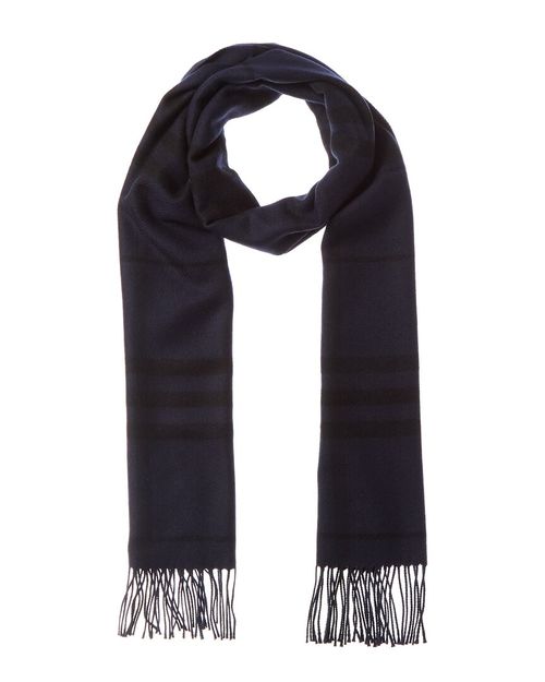Check Wool Scarf