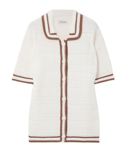 Striped cardigan