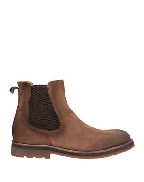 Man Ankle boots Brown Size 11 Leather