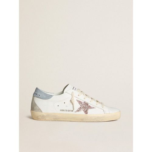 Golden Goose - Women's Super-star Ltd With Multicolor Glitter Star And Suede Heel Tab, Woman
