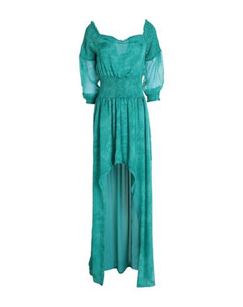 Woman Mini dress Emerald green Size 4 Polyester