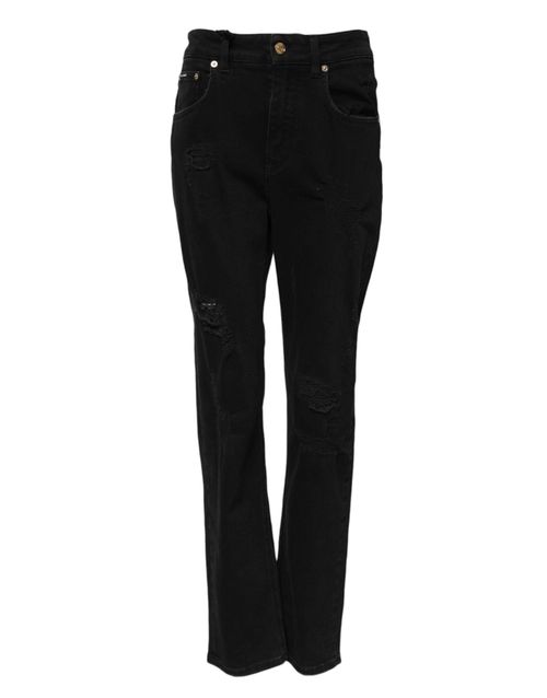 Boyfriend Jeans — Black
