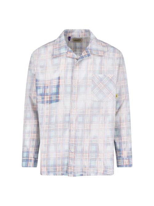 Plaid 100% Cotton Button-Up Shirt