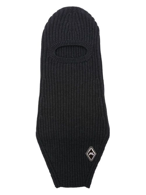 Windermere ribbed-knit balaclavav - Grey
