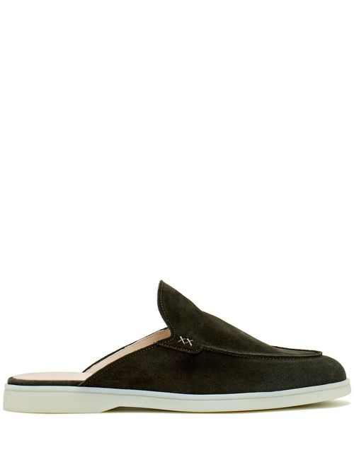 Suede loafers - Green