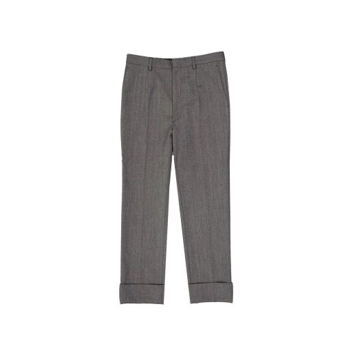 Wool Trousers — Gray