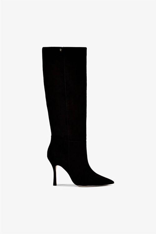 Women's Kate Hi Stiletto Pointed Toe Boots In Black