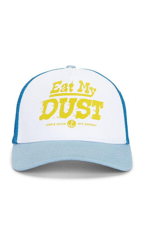Iron & Resin Eat My Dust Hat in Blue