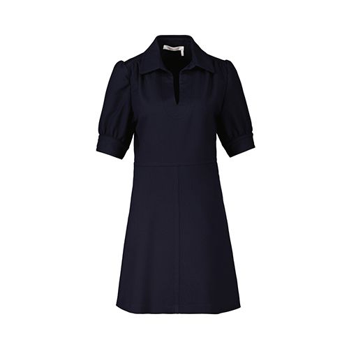 Short-sleeve dress - Blue