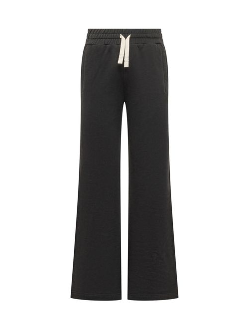 Black Relaxed Drawstring Pants