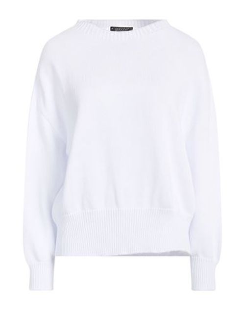Woman Sweater White Size 2 Cotton