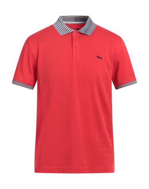 Harmont & Blaine Man Polo shirt Red Size 3XL Cotton