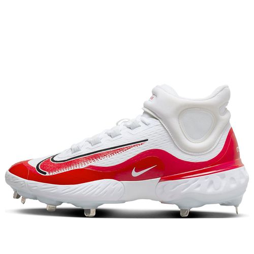 Alpha Huarache Elite 4 Mid 'White University Red'