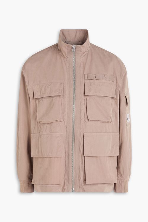 Ashland cotton-jacquard field jacket - Neutral - M