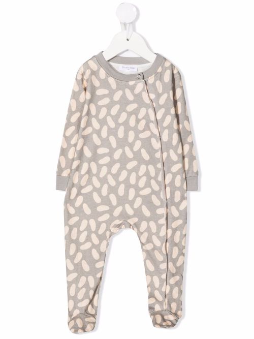 Bean-print pajamas - Grey