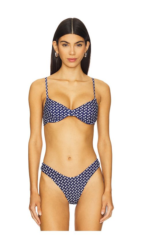 MORE TO COME Bali Bikini Top in Navy. -  XS also in
