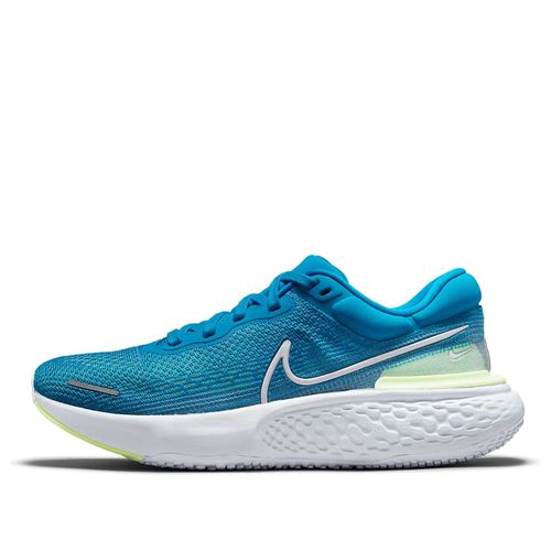 ZoomX Invincible Run Flyknit 'Blue Orbit Lime Glow'