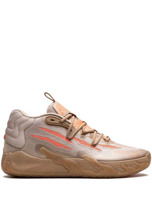MB.03 "Chinese New Year - Gold/Fluro Peach" sneakers - Neutrals