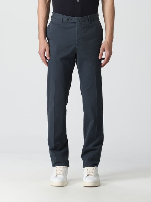 Pants Men color Blue