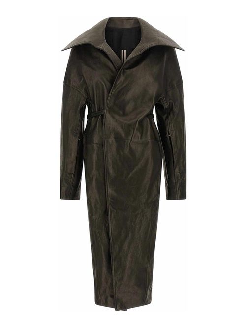Dracucollar Belted Coat