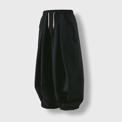 Valley Tuck Sweat Balloon Pants