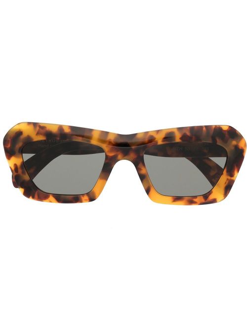 Zenya cat-eye frame sunglasses - Brown