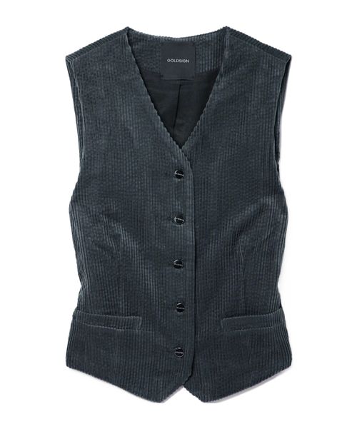 The Orten cotton-corduroy vest
