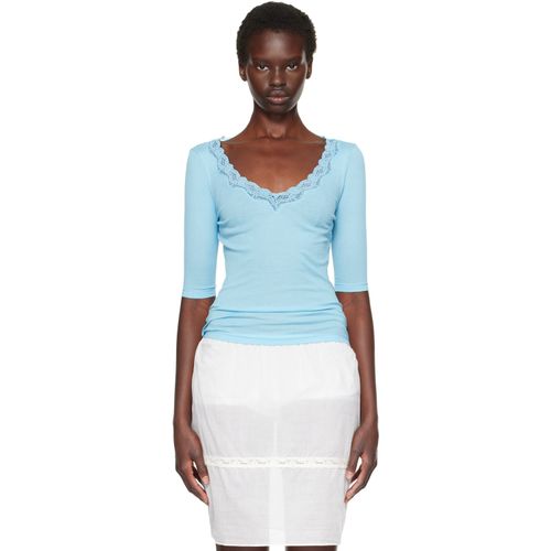 Blue Intimo 3/4 Sleeve T-shirt