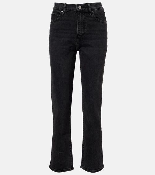 Ruler cropped straight jeans