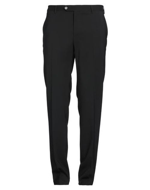 Tombolini Man Pants Black Size 36 Virgin Wool, Elastane