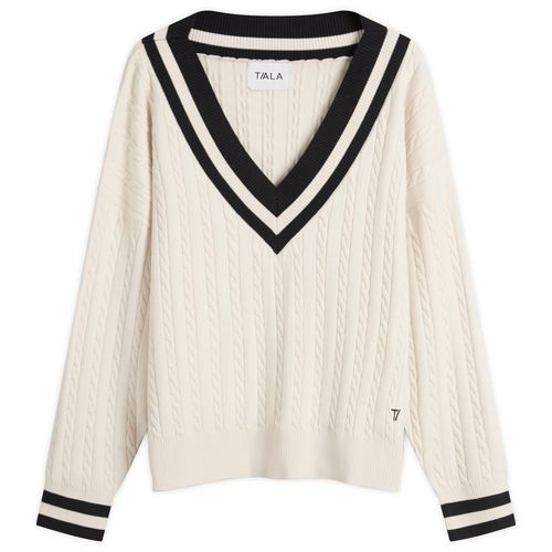 Women's Oversized Cricket Jumper in Ivory