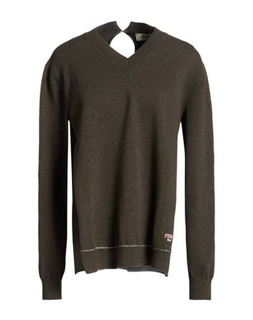 Woman Sweater Dark green Size 2 Cashmere, Elastane, Viscose