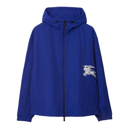 Equestrian Knight-Applique Hooded Jacket