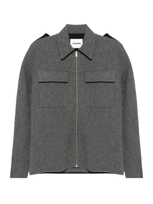 Structured Wool Shirt
