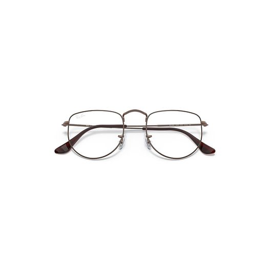 Ray-Ban Elon Optics Optical Antique Copper Frame Clear Lenses 50-20