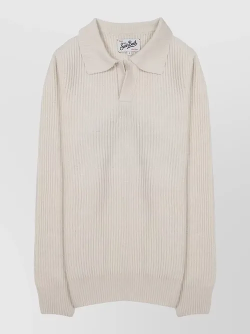 Saint Barth - polo dawning striped long sleeves ribbed