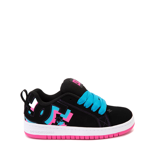 DC Court Graffik Skate Shoe - Little Kid / Big Kid - Neon Light