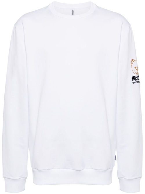 Terry Bear sweatshirt - White