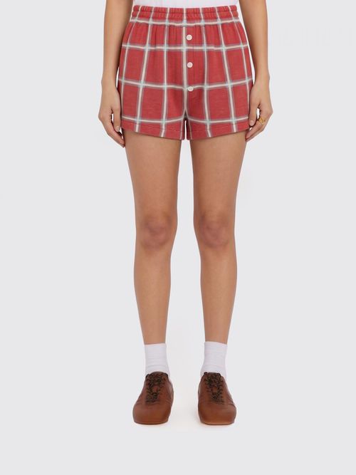 Shorts Woman color Red