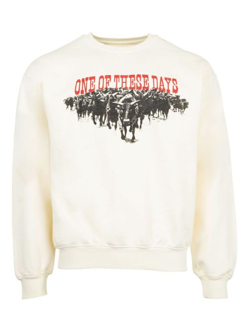 Graphic-print sweatshirt - White