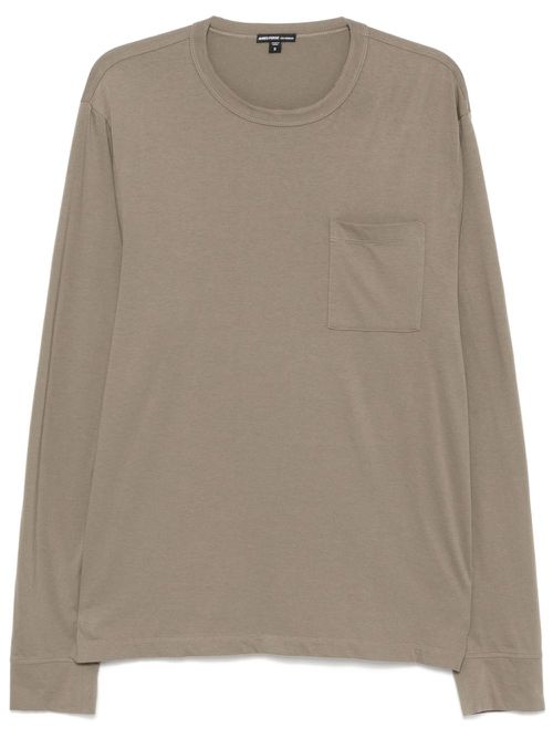 Long sleeve pocket T-shirt - Grey