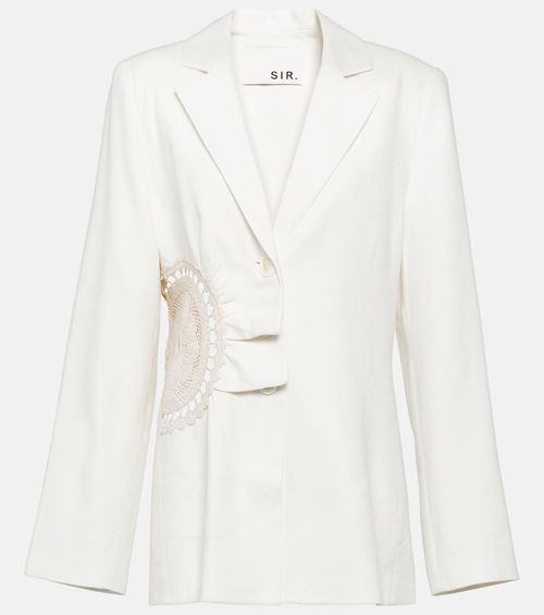 Atacama linen-blend blazer