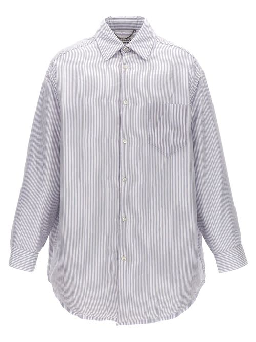 Striped Shirt Jacket