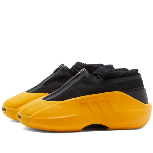 Men's CRAZY IIINFINITY Sneakers in Crew Yellow/Core Black/Team Colleg Purple, Size UK 10 