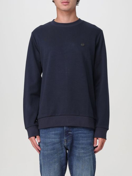 Sweatshirt Men color Blue